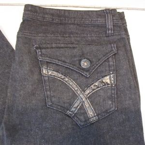 Black Bootcut Jeans
